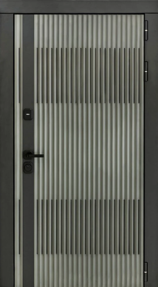 Входная дверь ДвериПРО Элфи ФЛ-790 Веллуто бьянко DPRO228071 внешняя сторона